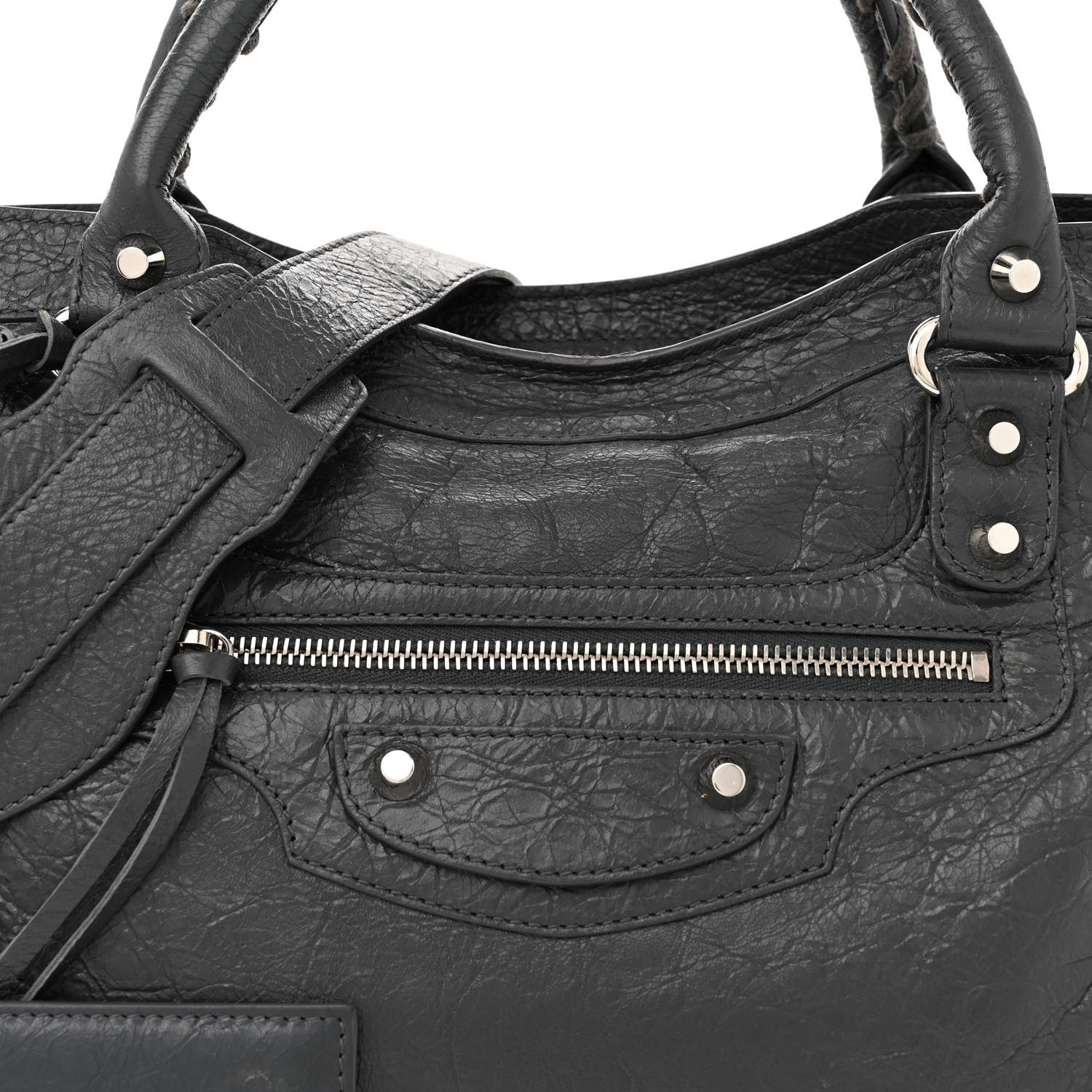 Balenciaga Agneau Classic Hardware City Gris Fossile 8 of 14