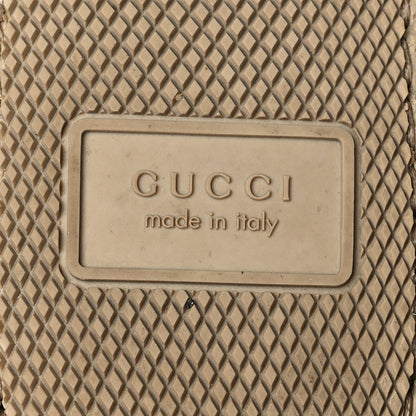 Gucci Covered Wool GG Monogram Womens Fria Horsebit Loafers 36 Beige Ebony Black Butterscotch 7 of 8