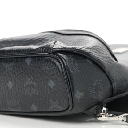 MCM Visetos Klassik Small Sling Bag Black 10 of 11