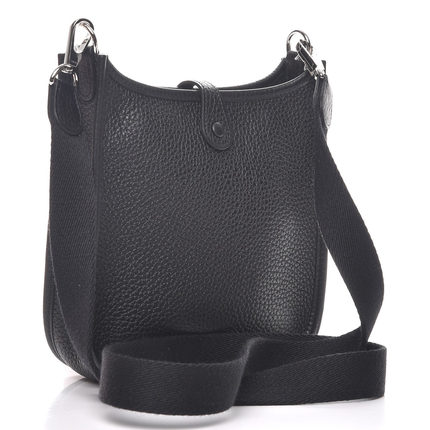 Hermes Taurillon Clemence Evelyne TPM Black 3 of 8