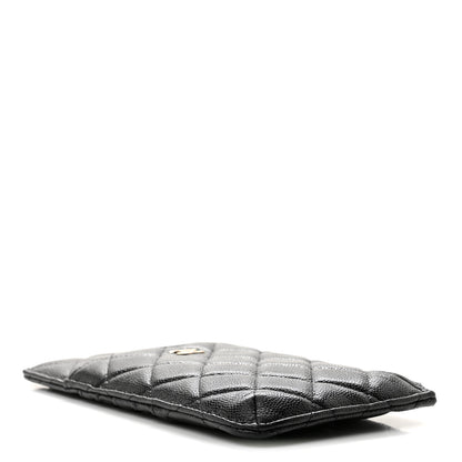 Chanel Caviar Quilted Classic iPhone Pouch Black 4 of 7