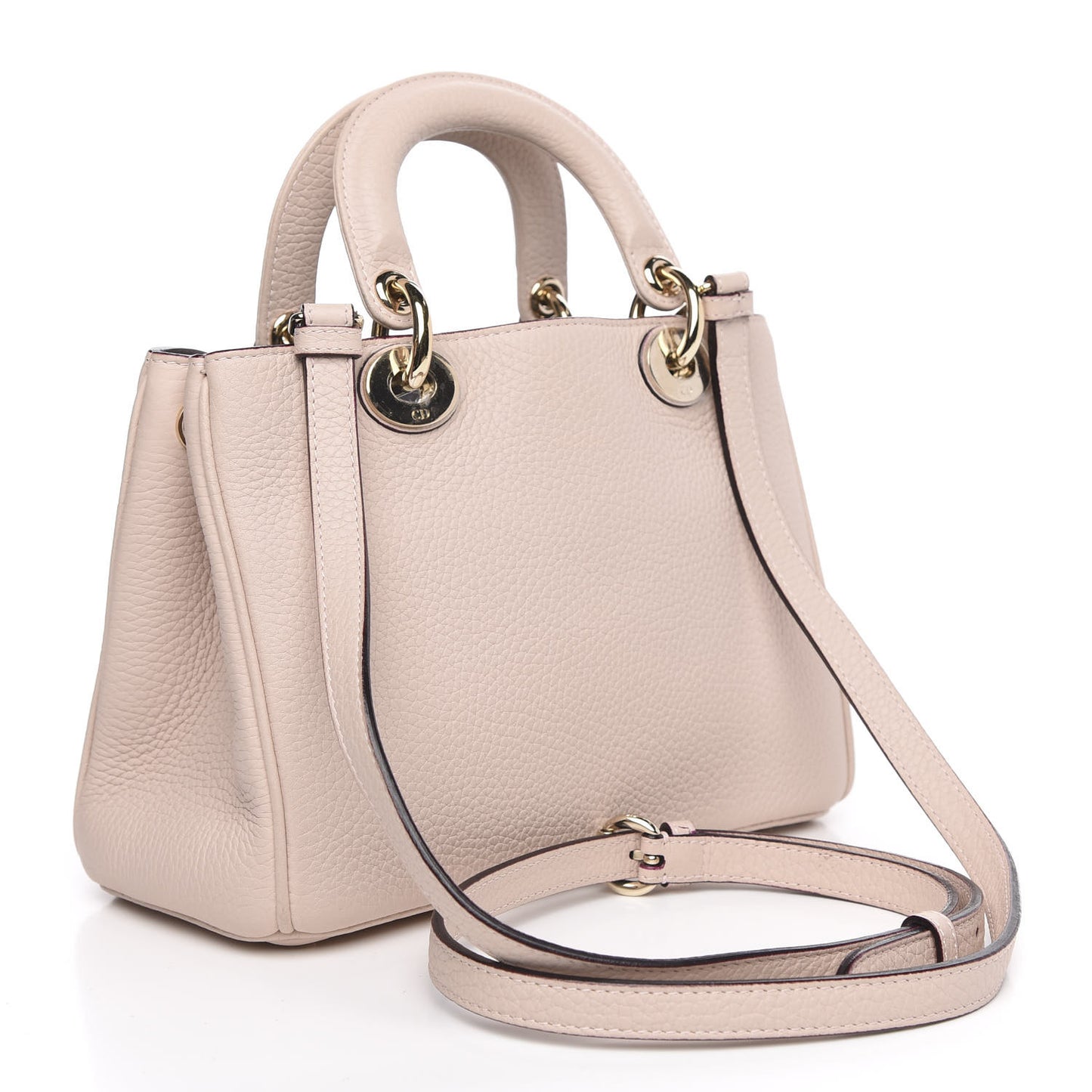 Calfskin Mini Diorissimo Tote Pink