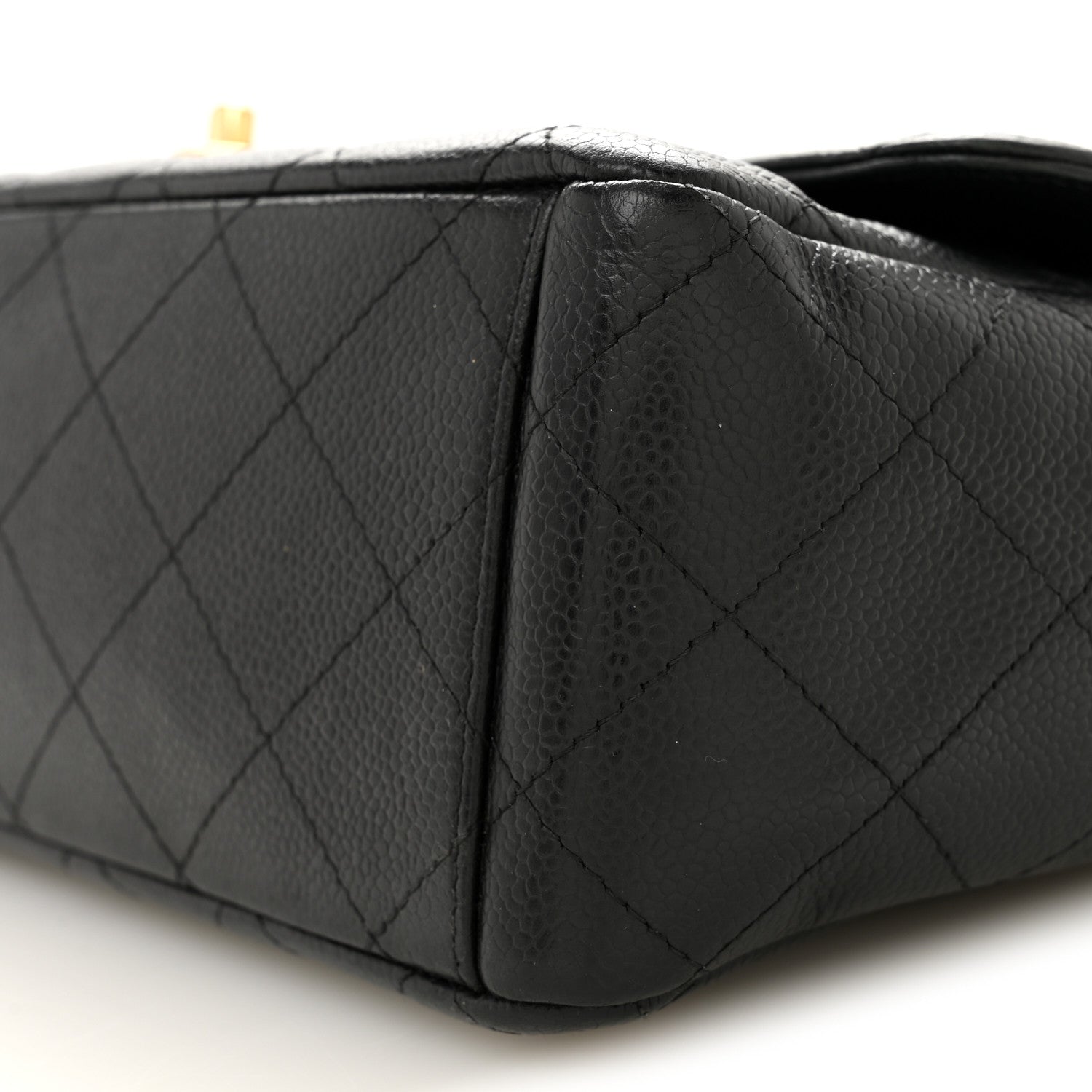 Chanel Caviar Quilted Maxi Double Flap Black 10 of 12