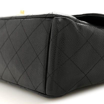 Chanel Caviar Quilted Maxi Double Flap Black 10 of 12
