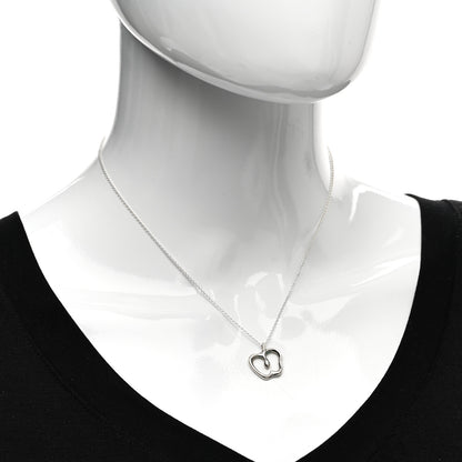 Tiffany Sterling Silver Elsa Peretti Apple Pendant Necklace 2 of 4