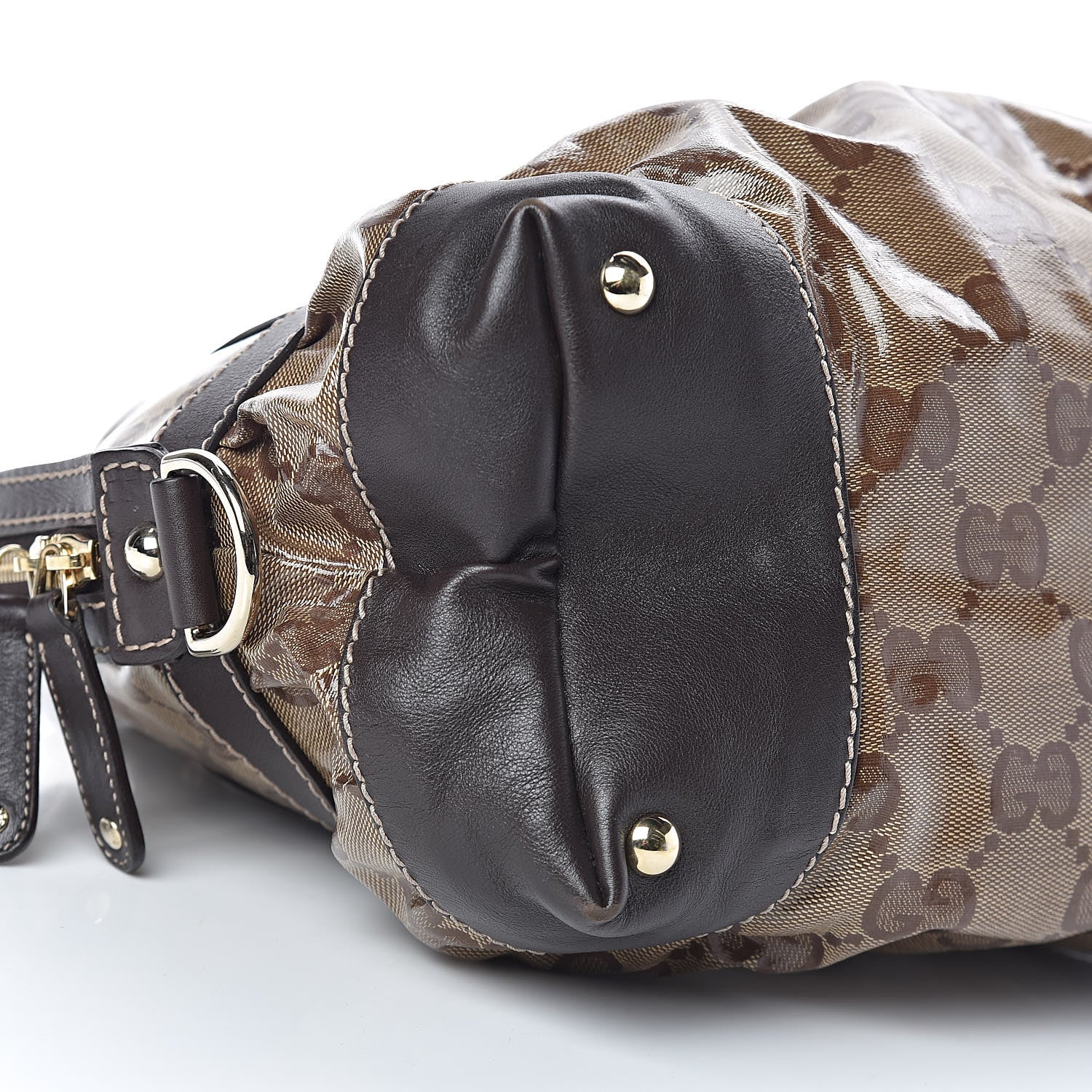 Gucci Crystal Monogram Medium Mix Dark Brown 9 of 10