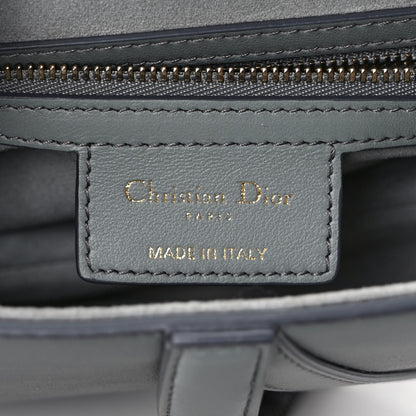 Christian Dior Gradient Calfskin Saddle Bag Gris 6 of 9