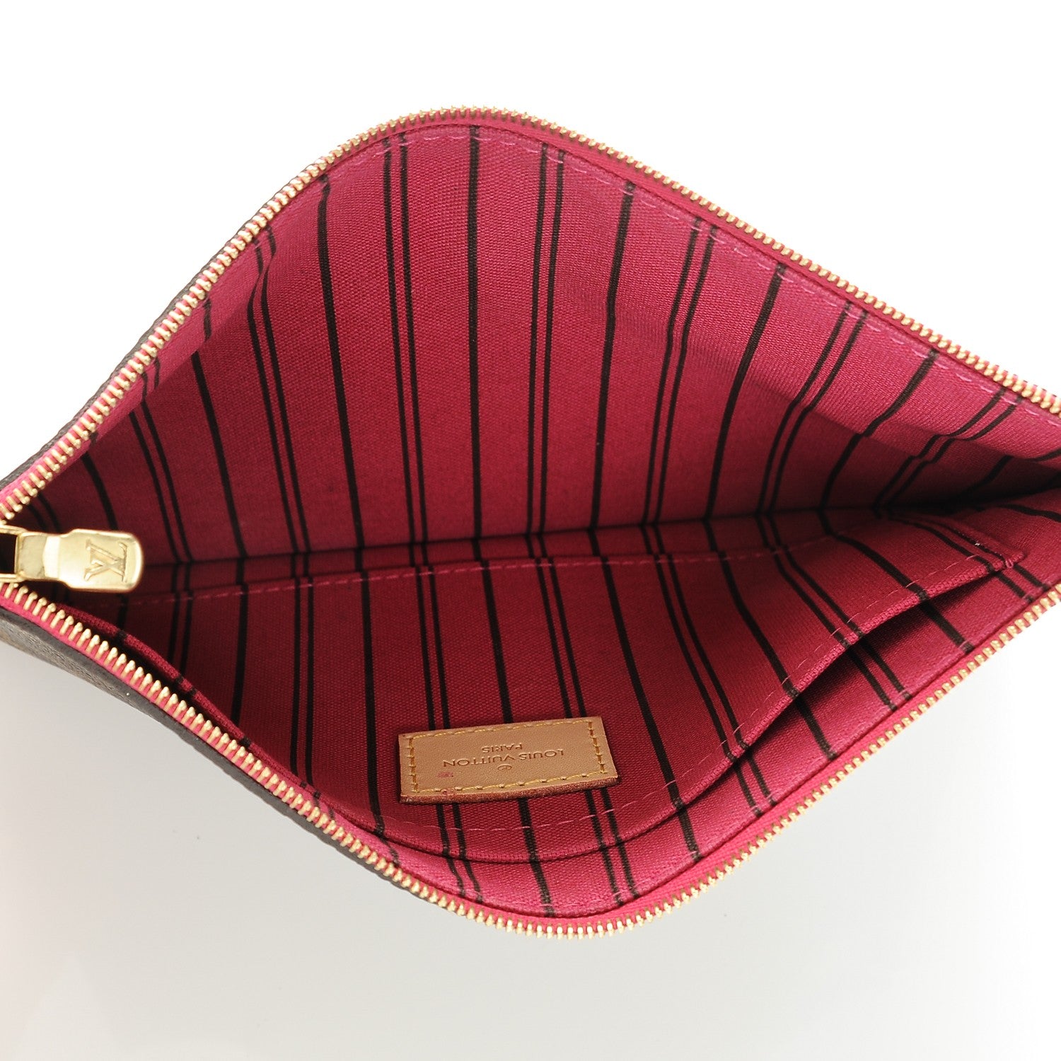 Louis Vuitton Monogram Neverfull MM GM Pochette Pivoine 5 of 6