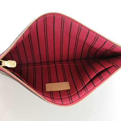 Louis Vuitton Monogram Neverfull MM GM Pochette Pivoine 5 of 6