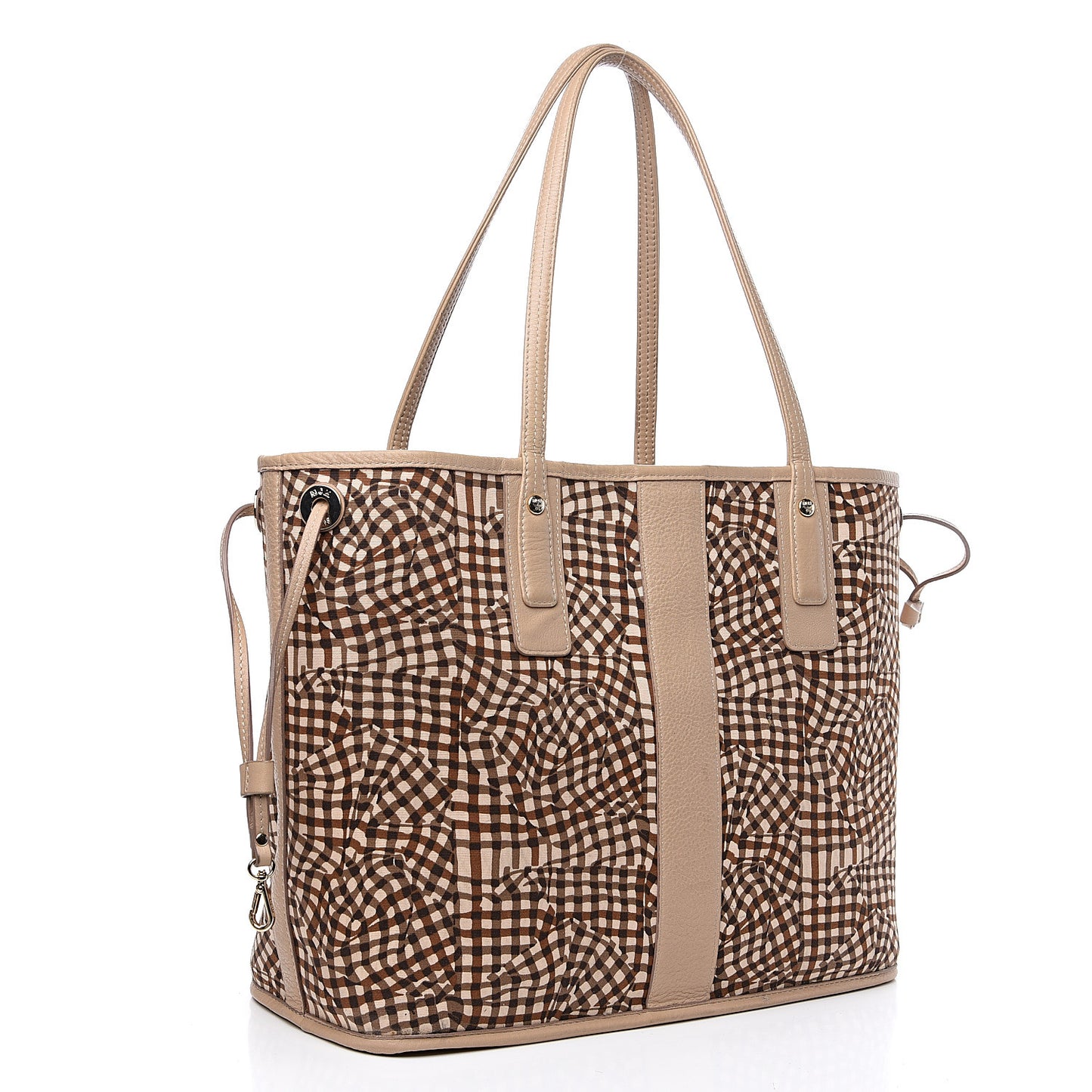 Visetos Medium Liz Reversible Shopper Tote Beige