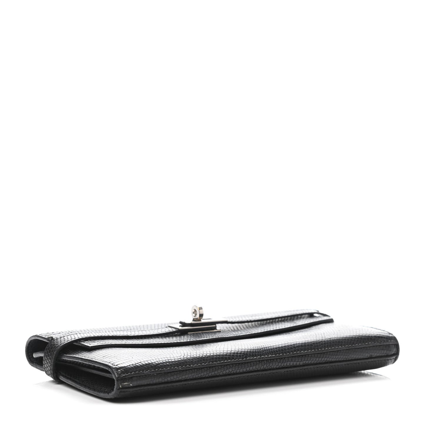 Lizard Kelly Longue Wallet Black