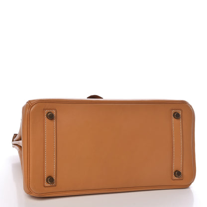 Hermes Vache Natural HAC Birkin 32 4 of 12
