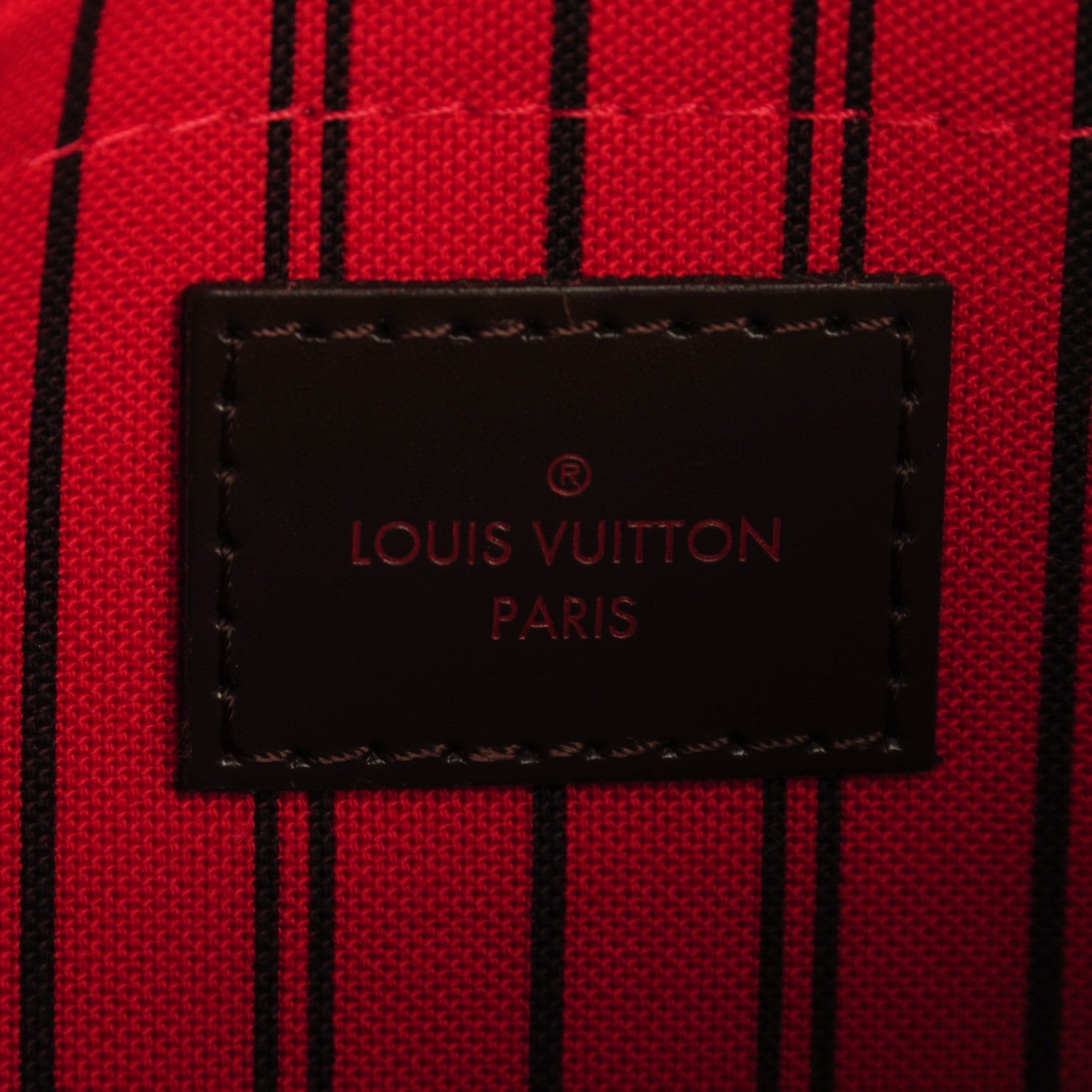 Louis Vuitton Damier Ebene Neverfull MM GM Pochette 6 of 7