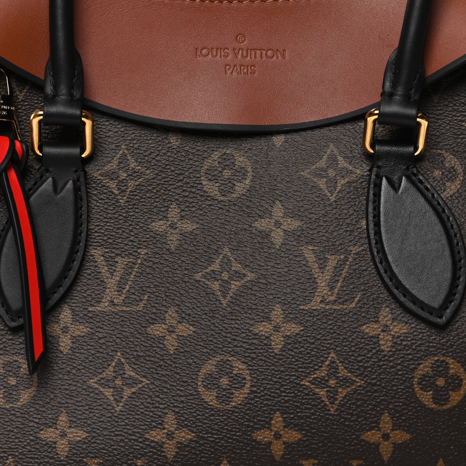 Louis Vuitton Monogram Tuileries Caramel Rouge 8 of 11
