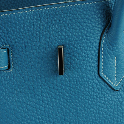 Hermes Togo Birkin 35 Blue Jean 12 of 22