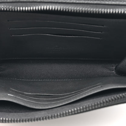 Louis Vuitton Calfskin Aerogram Alpha Wearable Wallet Black 6 of 12