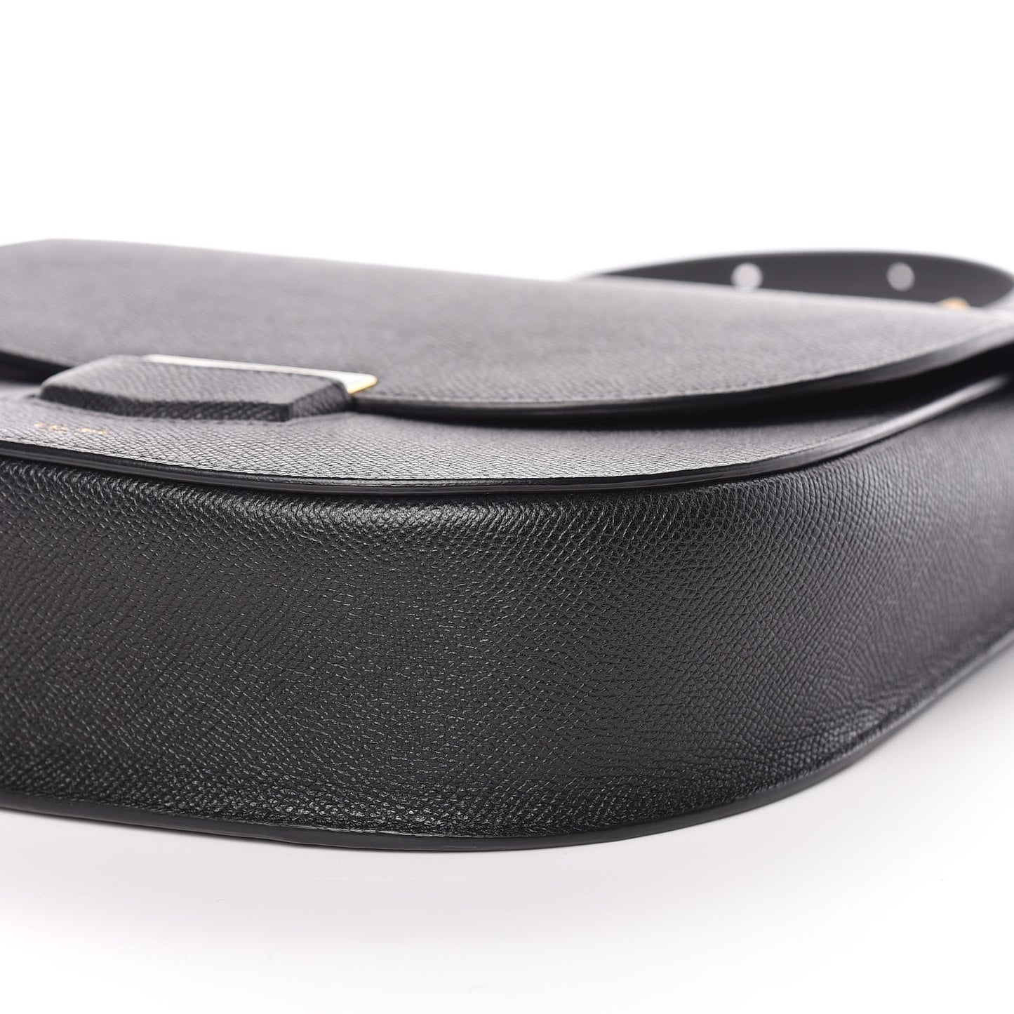 Grained Calfskin Compact Trotteur Black