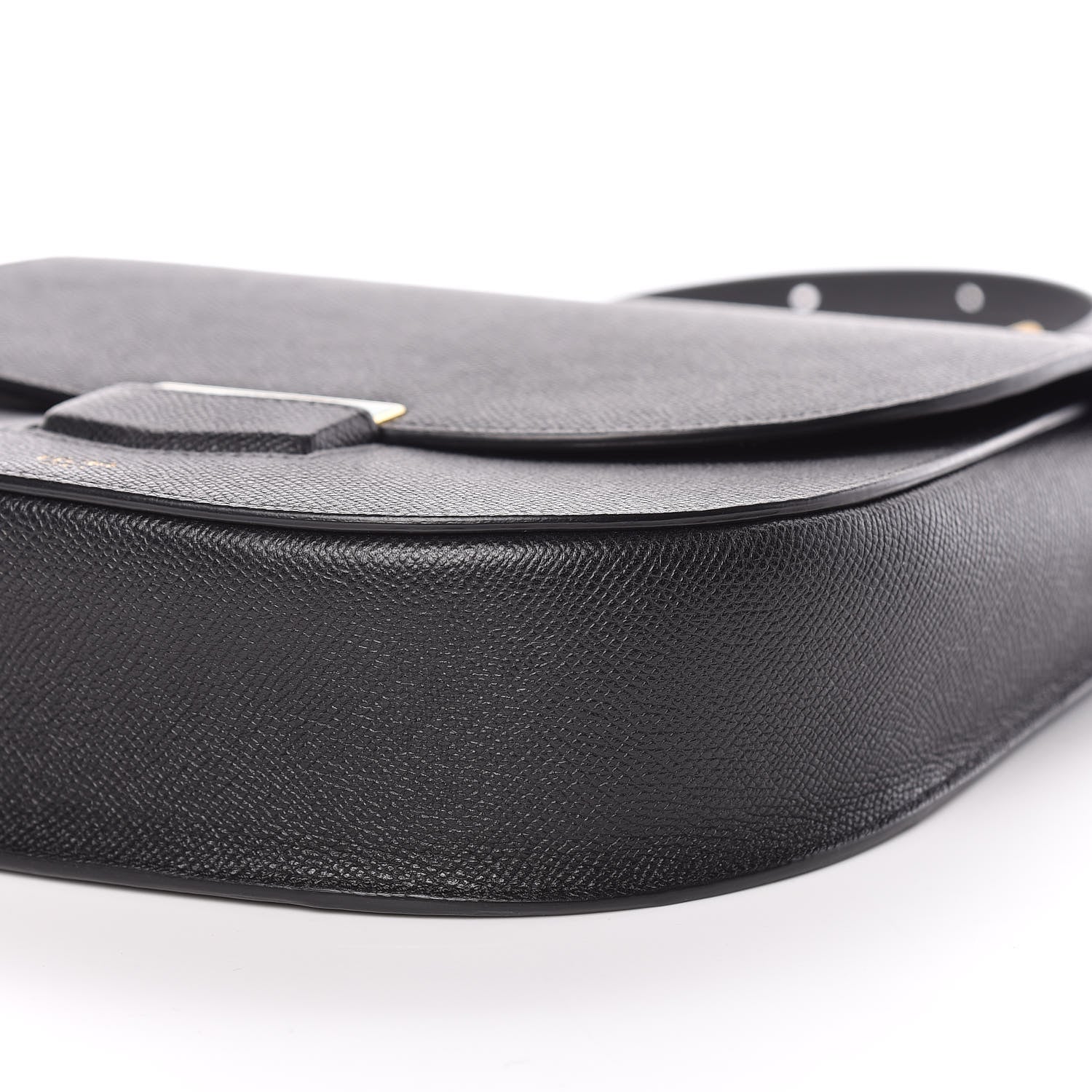 Celine Grained Calfskin Compact Trotteur Black 8 of 9