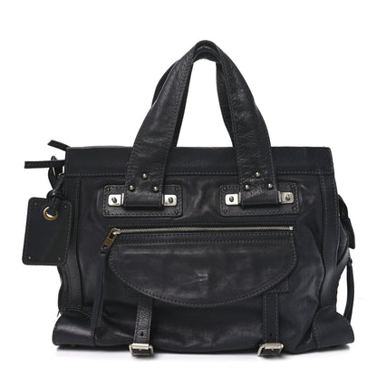 Chloe Calfskin Tracy Tote Full Blue 1 of 10