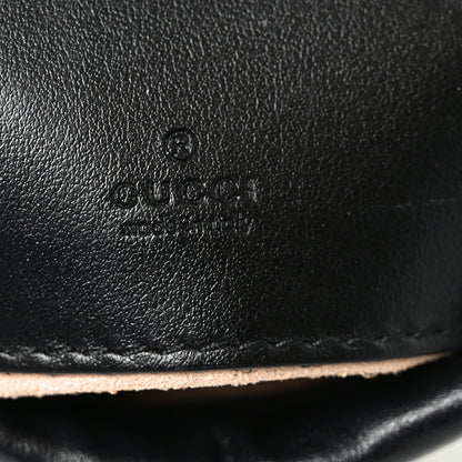 Gucci Calfskin Matelasse Mini GG Marmont 2.0 Bucket Bag Black 6 of 10