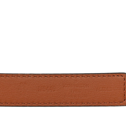 Louis Vuitton Calfskin Reverse Monogram 20mm LV Iconic Reversible Belt 80 32 Tan Brown 4 of 6
