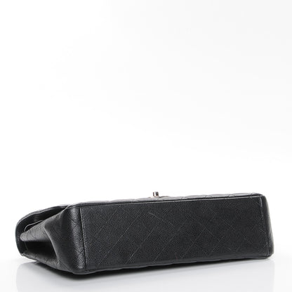 Chanel Caviar Quilted Maxi Double Flap Black 4 of 11
