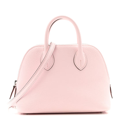 Hermes Chevre Mysore Mini 1923 Bolide Rose Darling 1 of 11