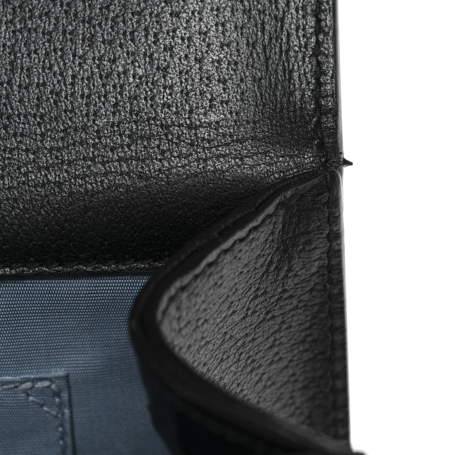 Gucci Grained Calfskin Bee Star Small Padlock Shoulder Bag Black 12 of 13