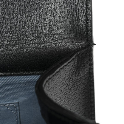 Gucci Grained Calfskin Bee Star Small Padlock Shoulder Bag Black 12 of 13