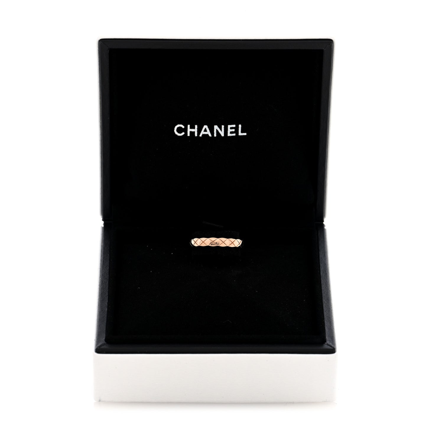 18K Beige Gold Mini Coco Crush Ring 48 4.5