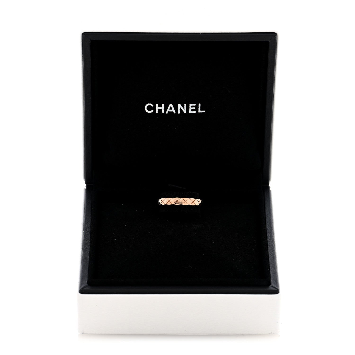 Chanel 18K Beige Gold Mini Coco Crush Ring 48 4.5 5 of 5