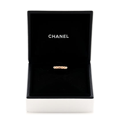 Chanel 18K Beige Gold Mini Coco Crush Ring 48 4.5 5 of 5