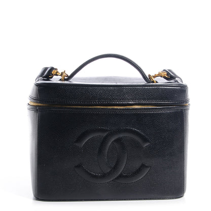 Chanel Caviar Vanity Case Black 1 of 7