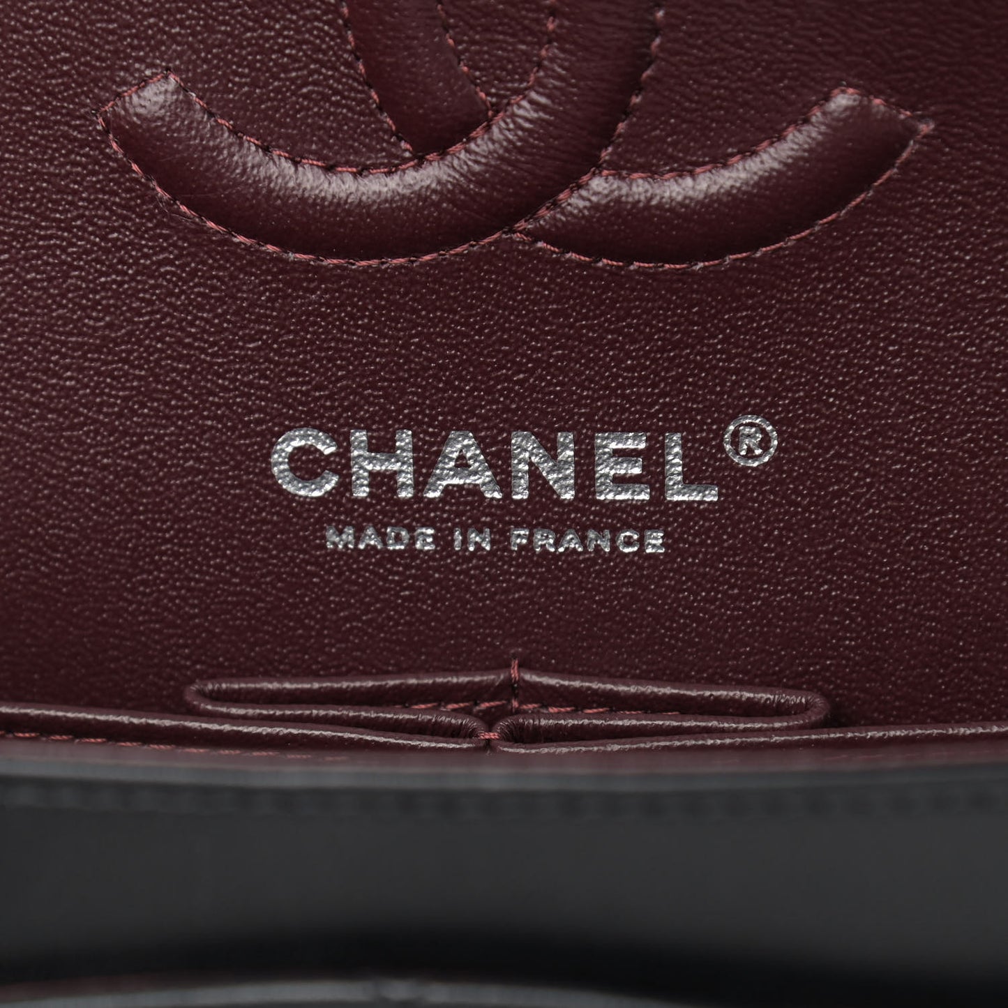 Lambskin Quilted Small Double Flap Black