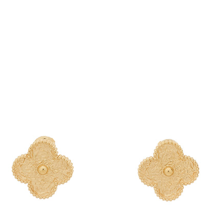 Van Cleef & Arpels 18K Yellow Gold Magic Alhambra Earrings 1 of 5
