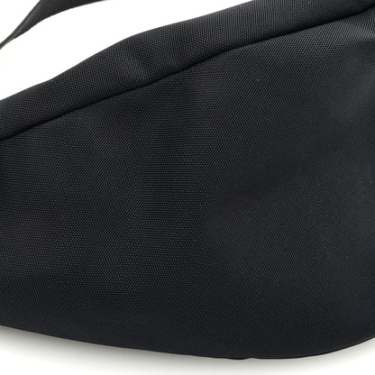 The Row Nylon Small Slouchy Banana Bag Black 8 of 9