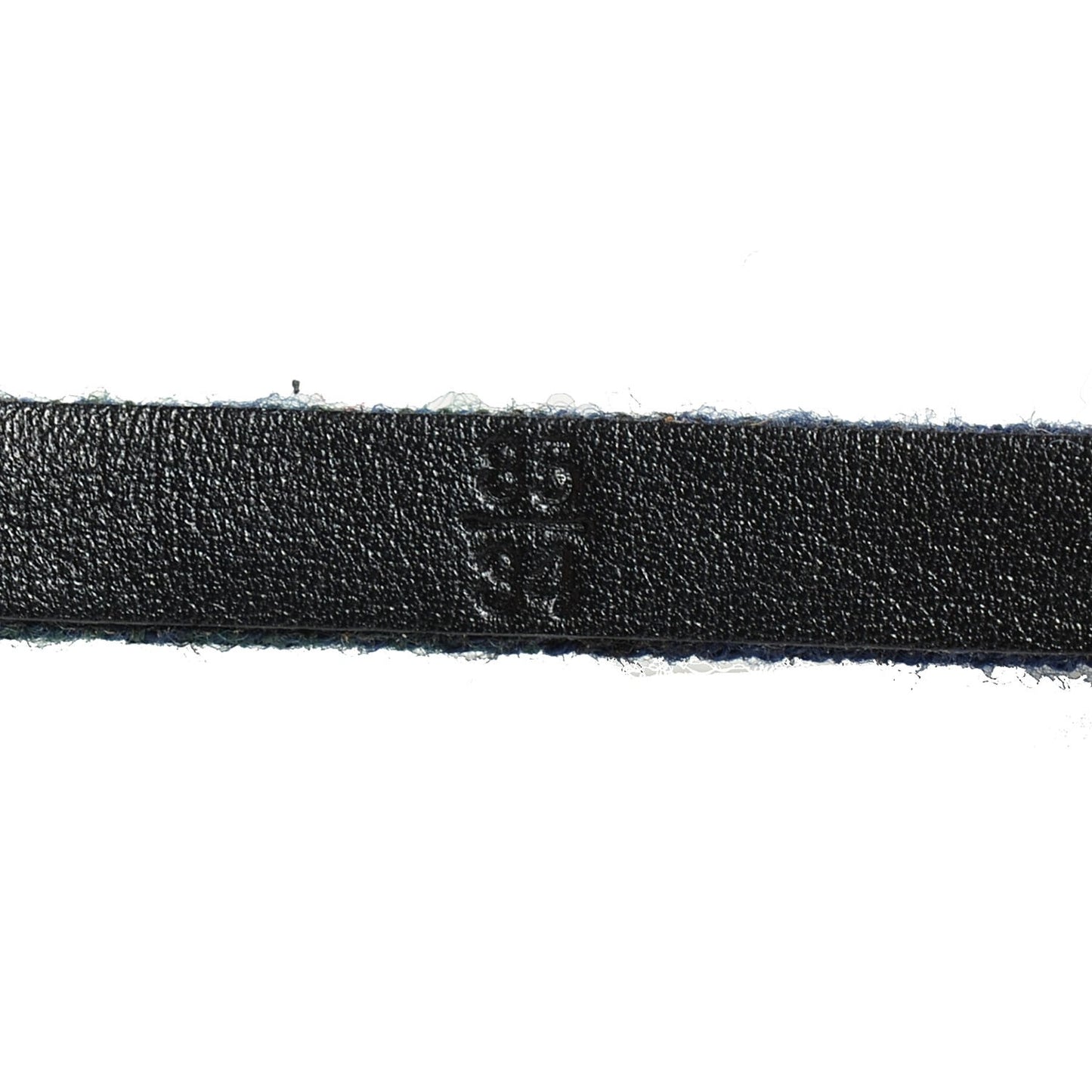 Wool CC Logo Skinny Belt 85 34