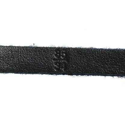 Chanel Wool CC Logo Skinny Belt 85 34 4 of 8