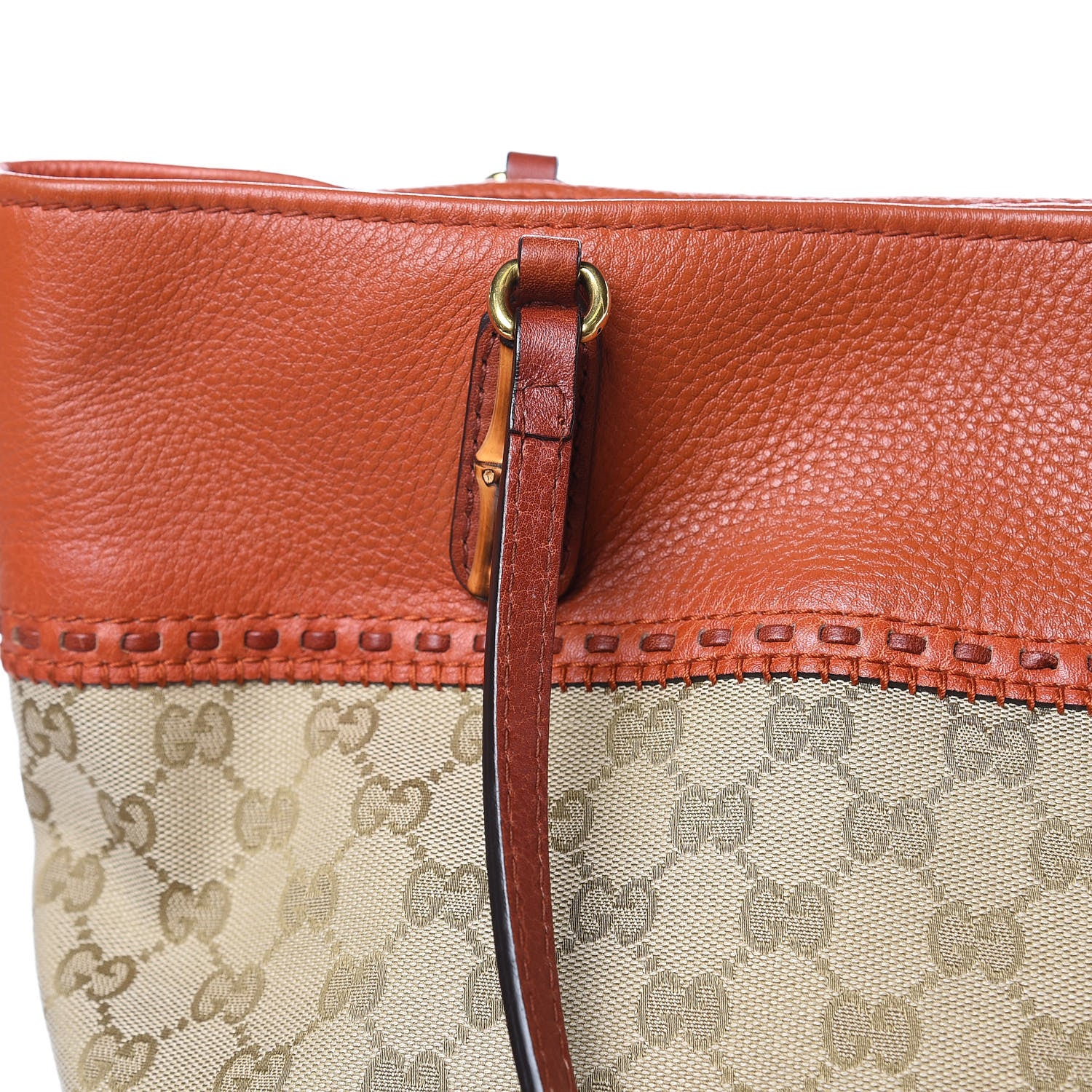 Gucci Monogram Laidback Crafty Tote Orange 11 of 11