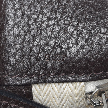 Hermes Taurillon Clemence Alfred 35 Chocolate 7 of 13