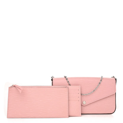 Louis Vuitton Epi Pochette Felicie Rose Ballerine 1 of 11
