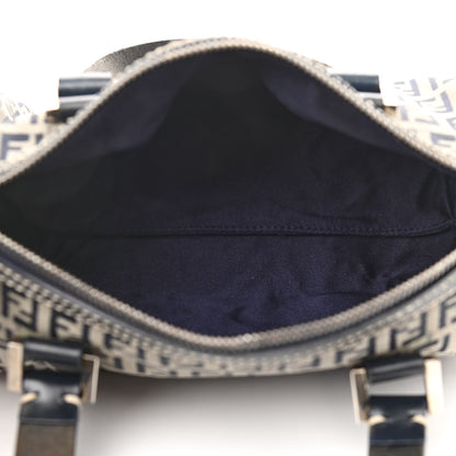 Fendi Zucca Boston Navy 4 of 13