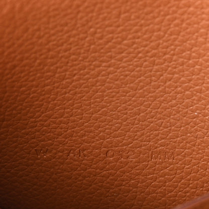 Hermes Evercolor Constance Slim Wallet Gold 7 of 8