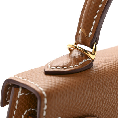 Hermes Epsom Mini Kelly Sellier 20 Gold 11 of 12