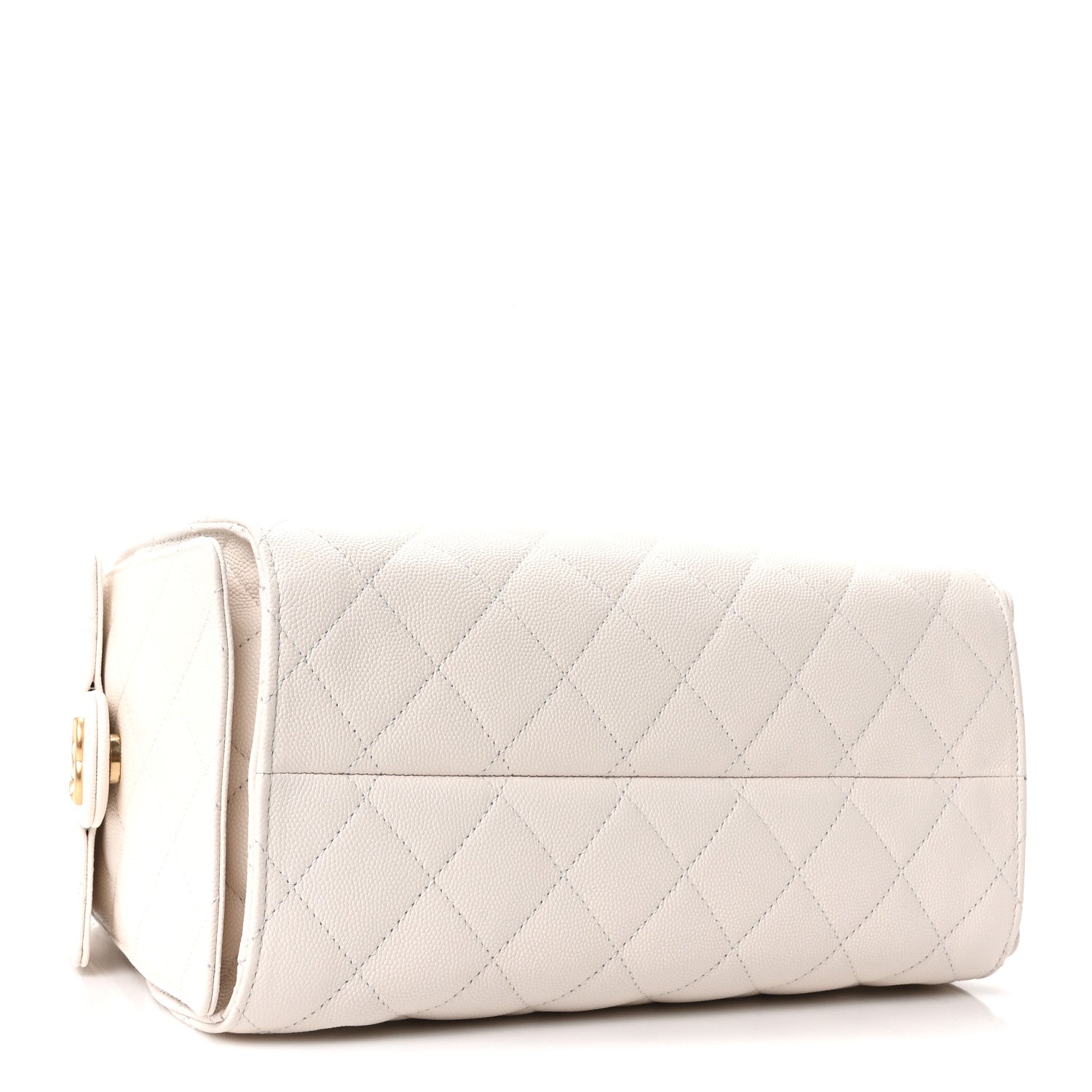 Chanel Caviar Quilted Small Chanel 25 Handbag White 4 of 11