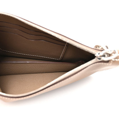 Hermes Evercolor Chaine d'Ancre Zipengo Pochette To Go Etoupe 5 of 11