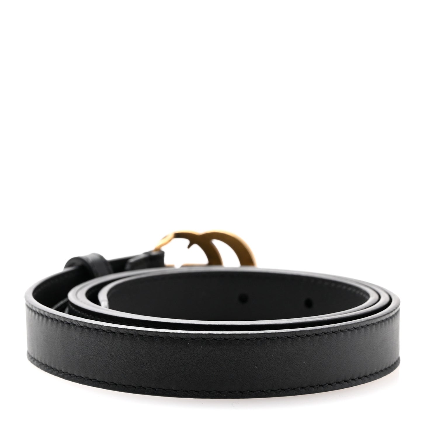 Calfskin Double G 20mm Belt 95 38 Black