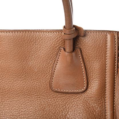 Prada Cervo Deerskin Fringe Tote Cammello 18 of 21