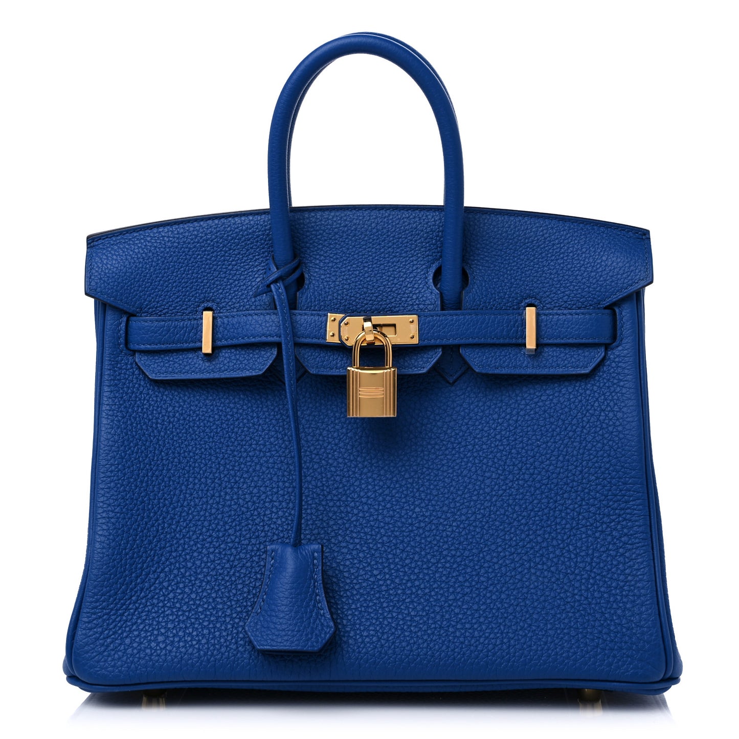 Togo Birkin 25 Bleu France
