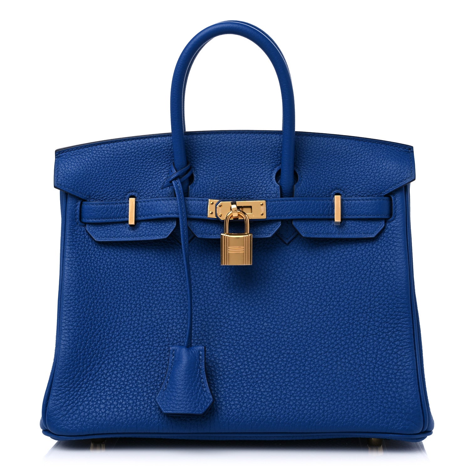 Hermes Togo Birkin 25 Bleu France 1 of 11
